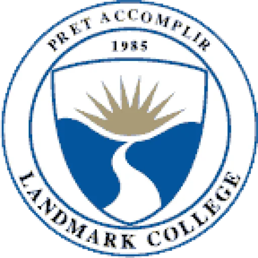 Landmark College logo