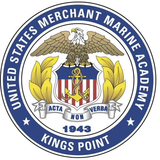 美国商船学院 logo
