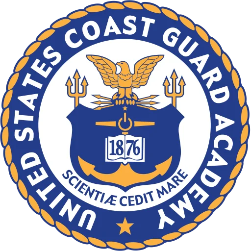 美国海岸警卫队学院 logo