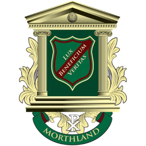 Morthland College logo