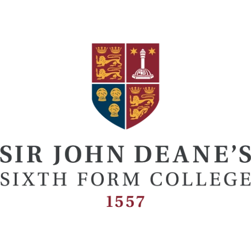 Sir John Deane's College logo