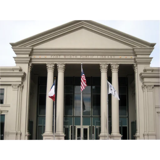 Fort Worth Library logo