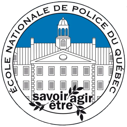 École nationale de police du Québec logo