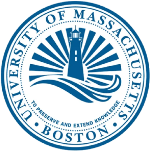 麻州大学波士顿分校 logo