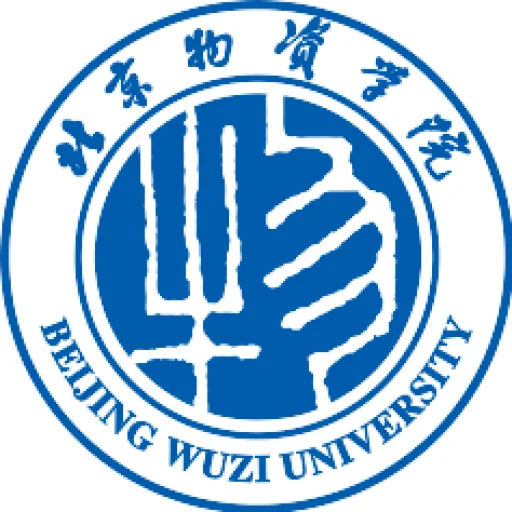 北京物资学院 logo