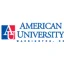American University logo
