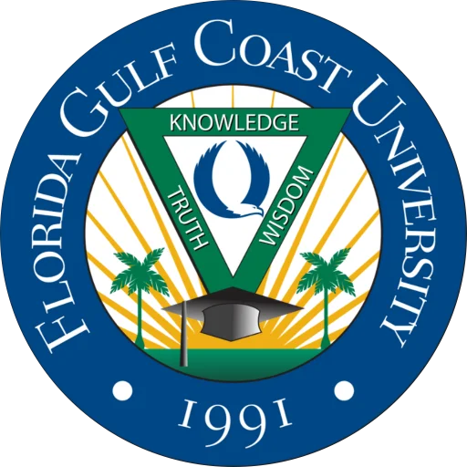 佛罗里达海湾海岸大学 logo