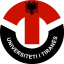 地拉那大学 logo