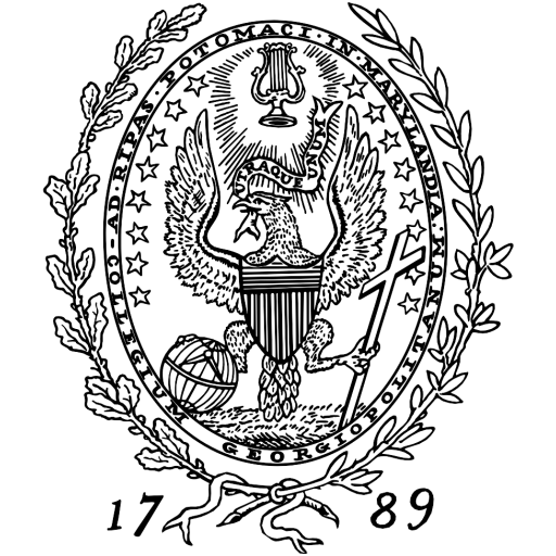 乔治城大学 logo