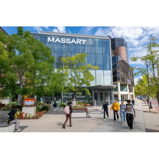 Massachusetts College of Art and Design logo