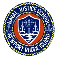 Naval Justice School logo